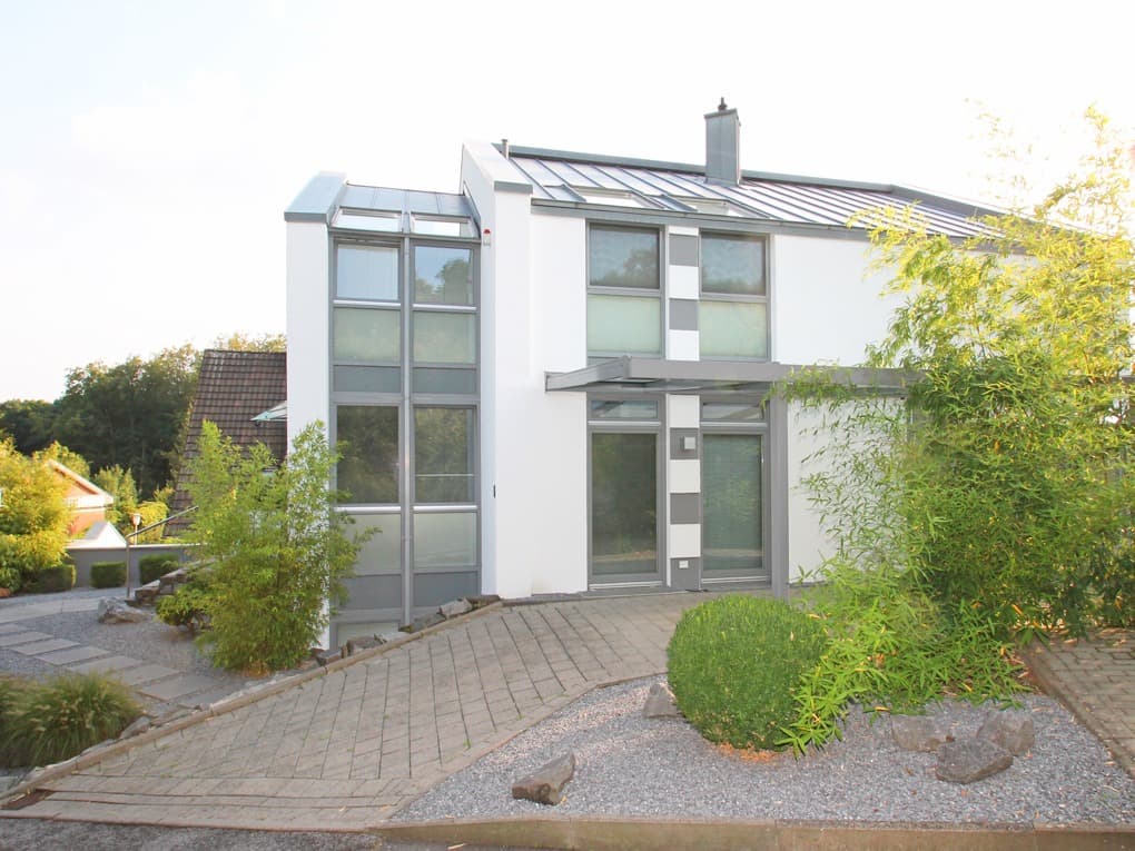 Ausgefallenes Einfamilienhaus Tecklenburg — Beispiel für unsere professionelle Immobilienfotografie