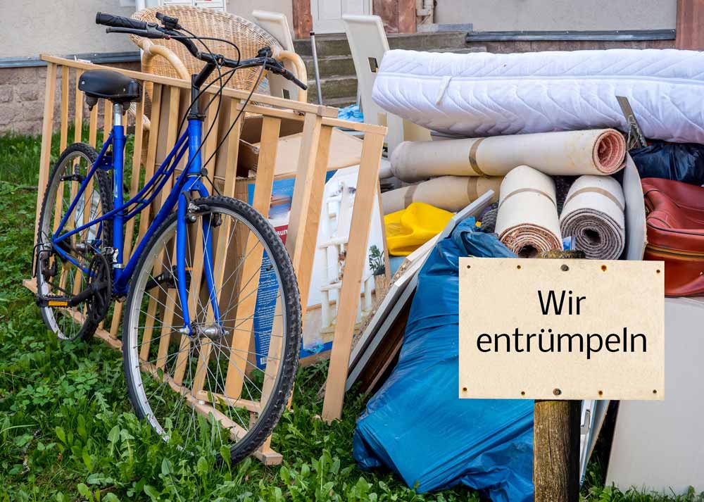 Haus verkaufen, Haus entrümpeln – mit Profis geht beides leichter!