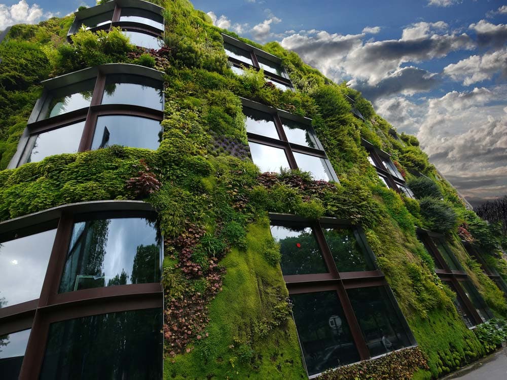 Bautrends: Wenn die Hauswand zum Garten wird